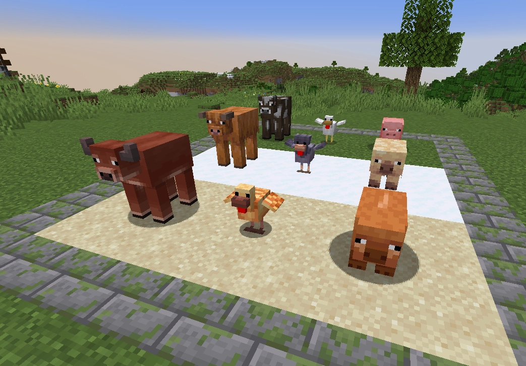 Farm animal variants