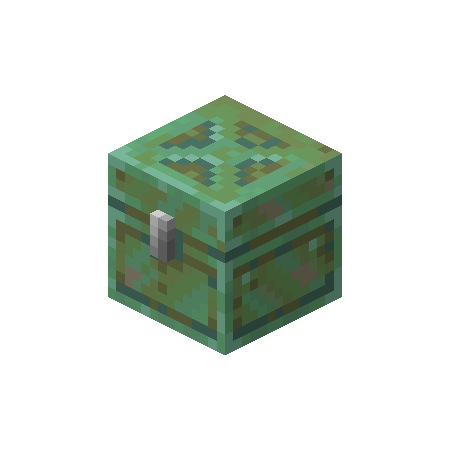 Weathered Copper Chest