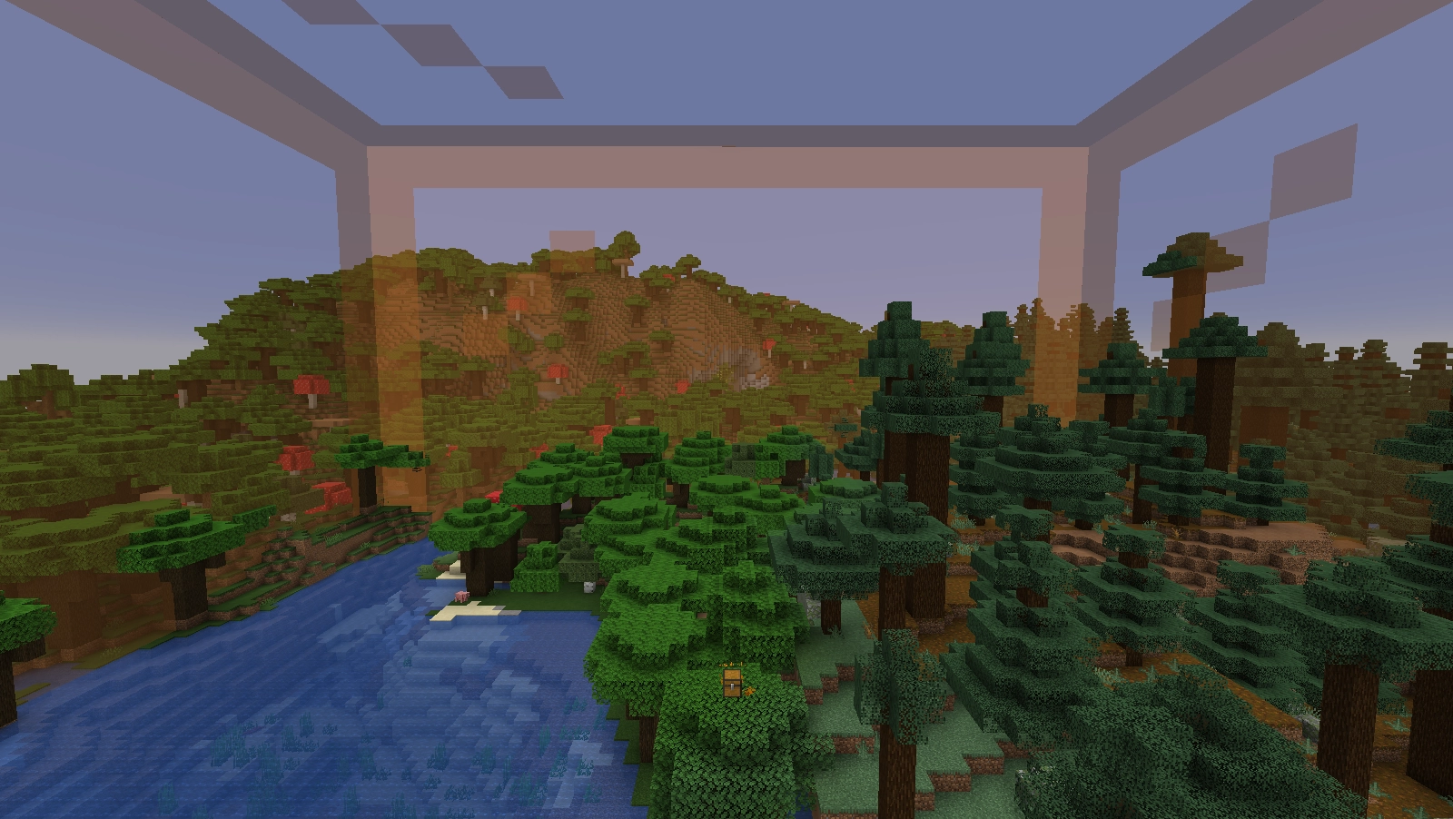 Visual Waychest protection region